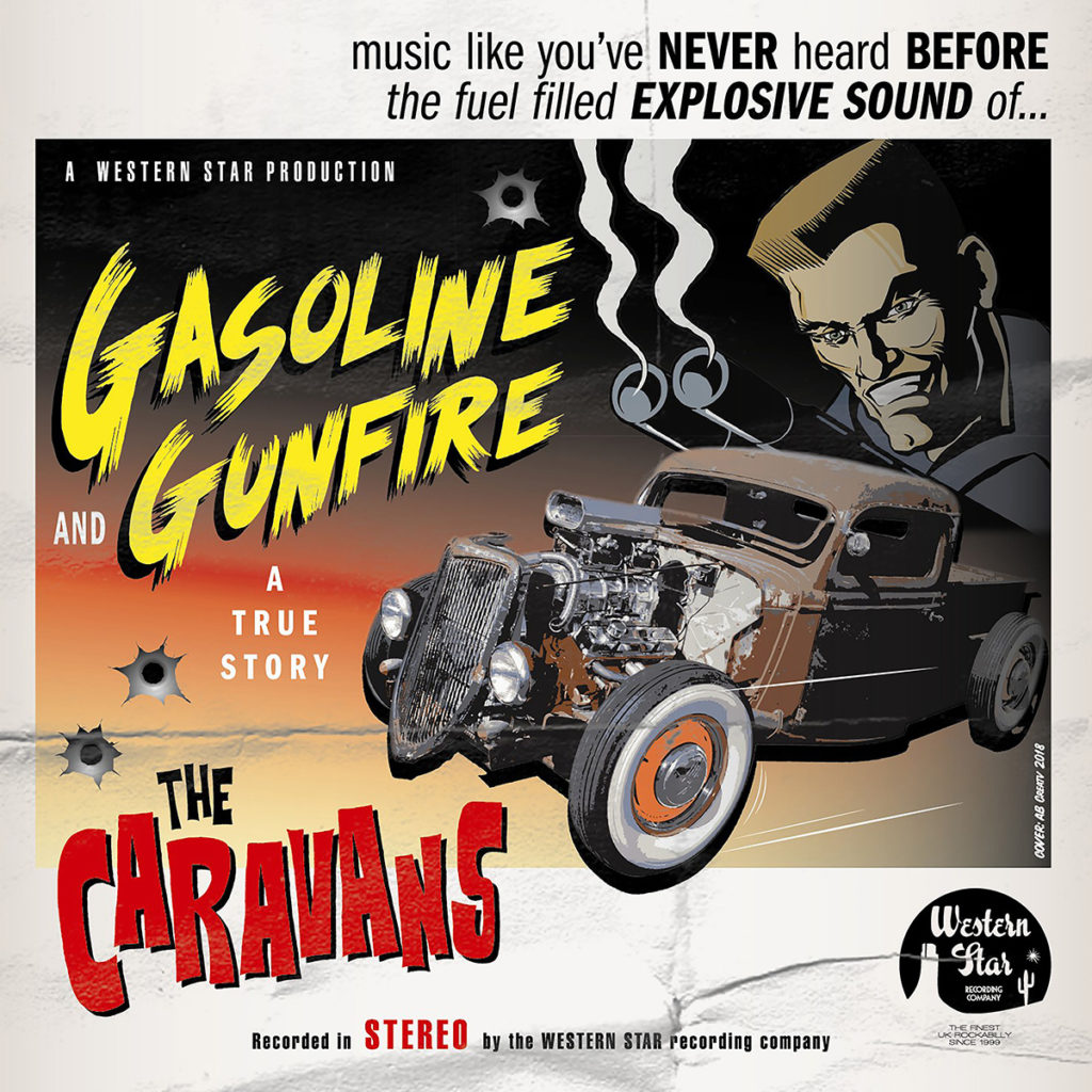 WSRC126 - The caravans - Gasoline and Gunfire CD