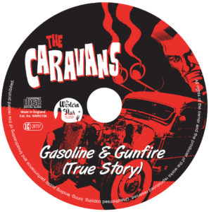 WSRC126 - The caravans - Gasoline and Gunfire CD print